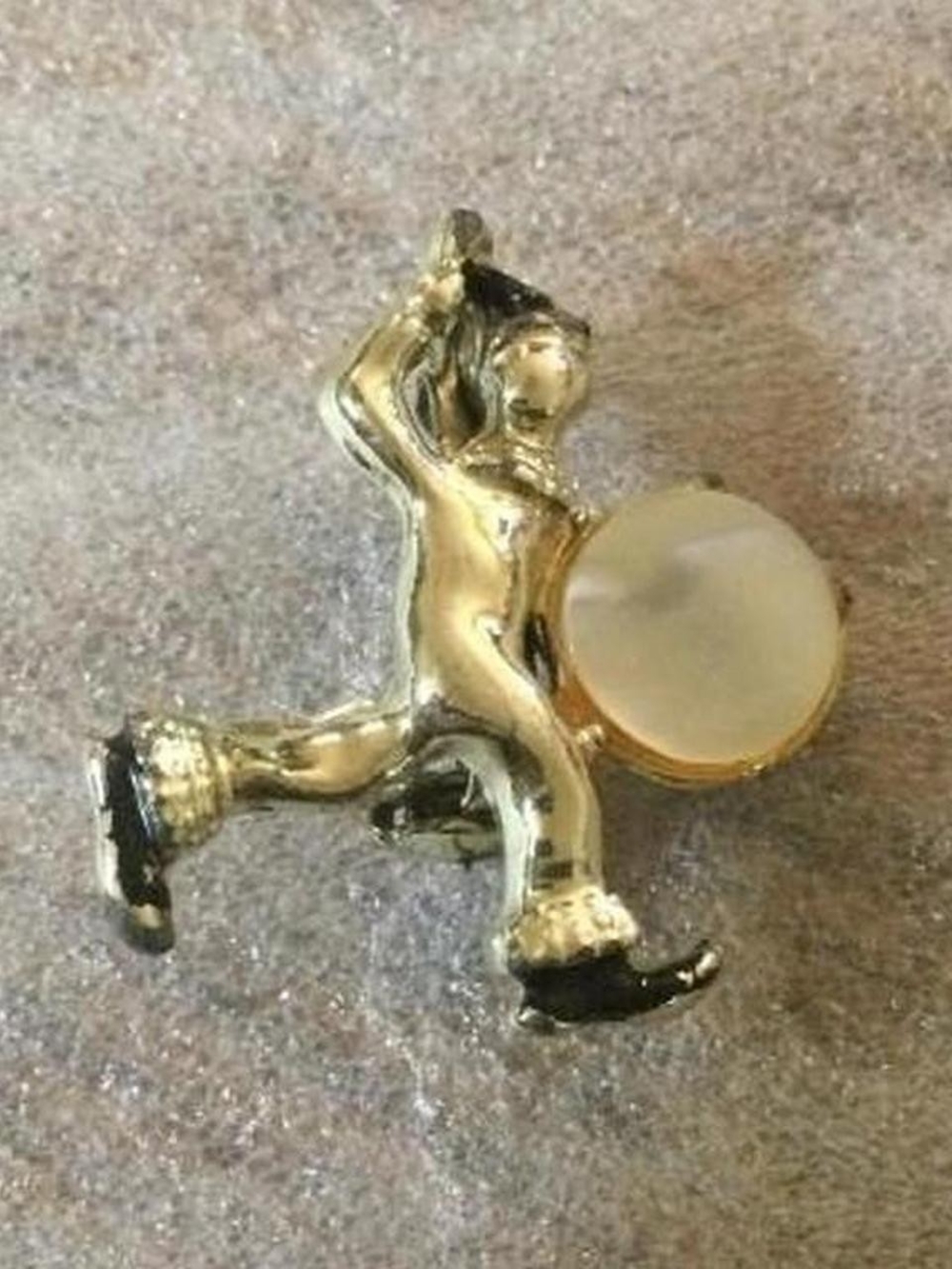 Vintage Drummer Boy Pin